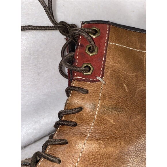 Penguin Jerry Jeff  Men Leather Brown Boots Chukka 13 Munsingwear Preppy - Picture 8 of 16
